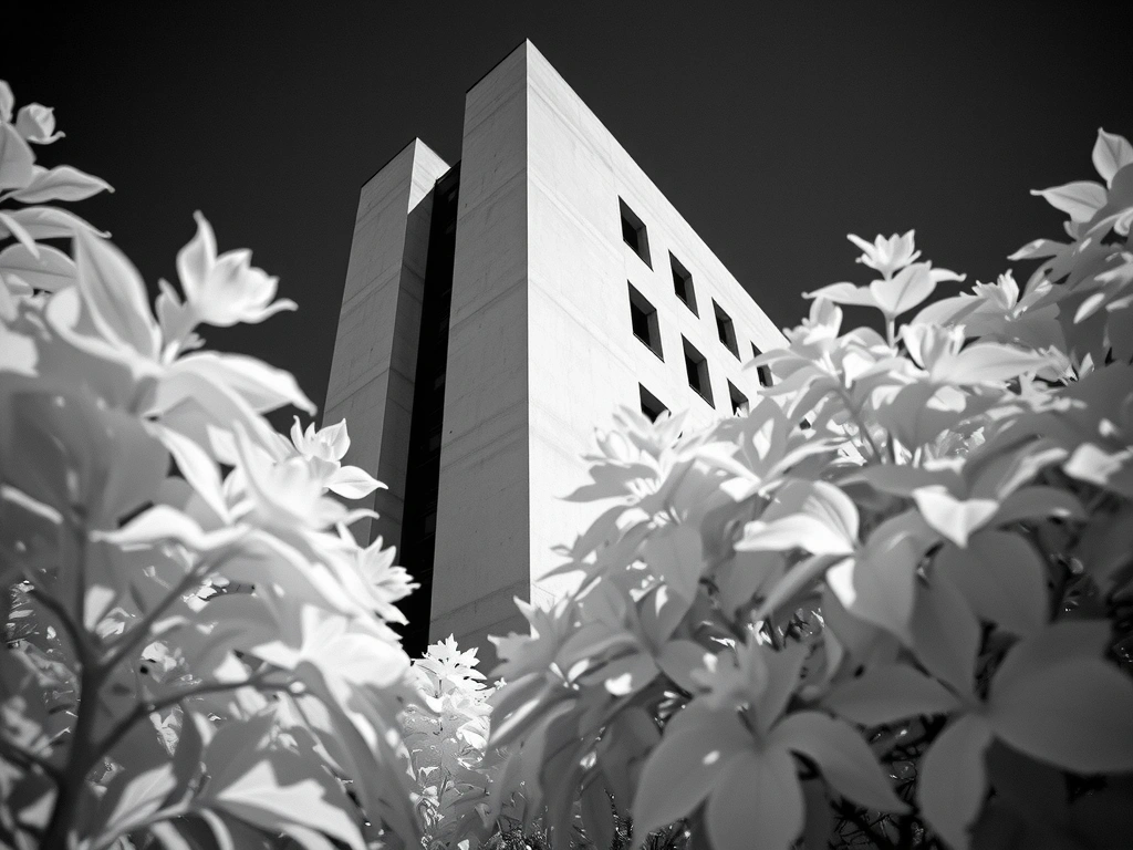 Infrared London architecture